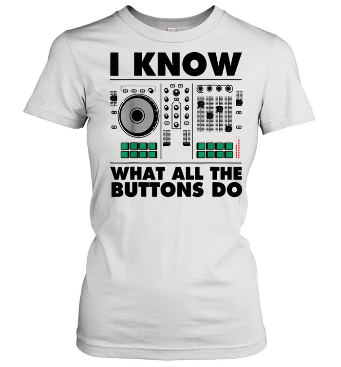 Music Engineer DJ Sound Technician  Classic Women's T-shirt