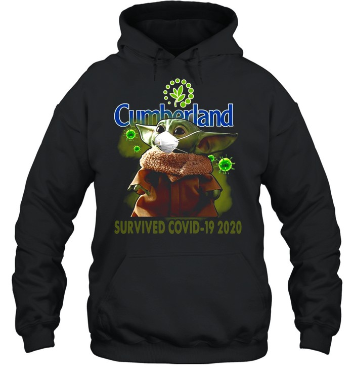 Baby Yoda Cumberland Farms Survived Covid-19 2020  Unisex Hoodie