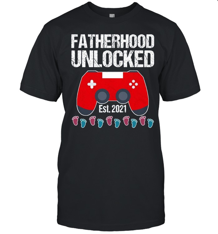 Fatherhood Unlocked Est 2021 shirt Classic Men's T-shirt