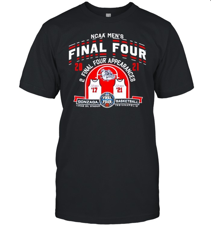 Gonzaga Bulldogs 2021 NCAA men’s basketball tournament march madness Final Four appearances shirt Classic Men's T-shirt
