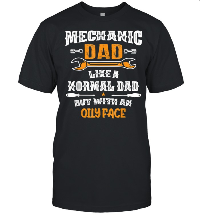 Mechanic Father Car Mechatronics Car Screwdriver  Classic Men's T-shirt