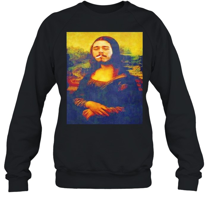 post malone mona lisa shirt