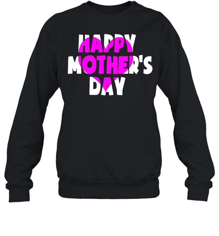 Mothers Day 2021 Heart Family Matching Mom Mommy shirt Unisex Sweatshirt