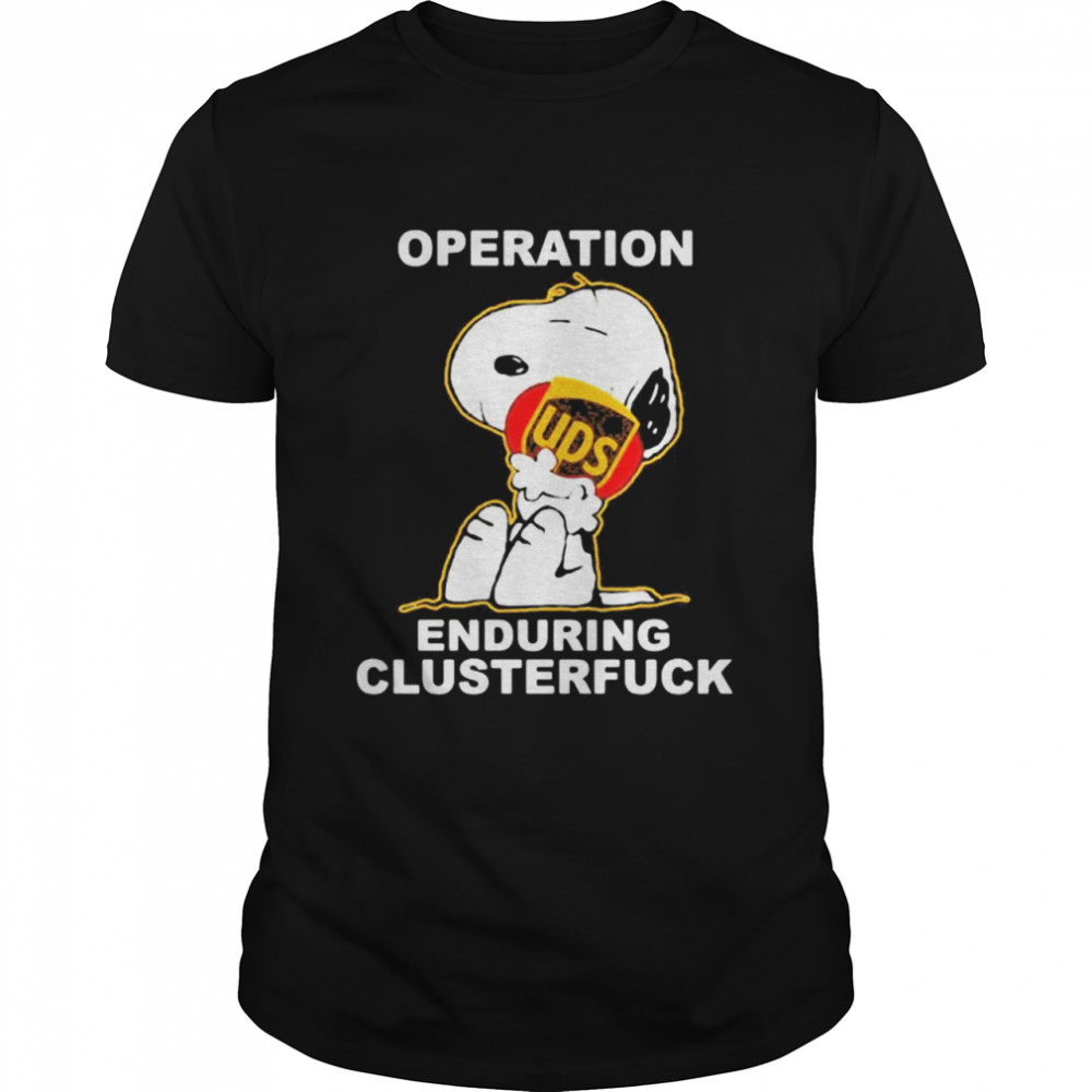 Operation Enduring Clusterfuck Snoopy Hug Logo Shirt