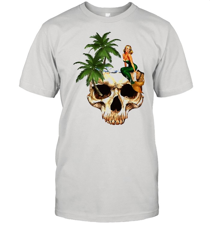 Skull be a mermaid shirt Classic Men's T-shirt