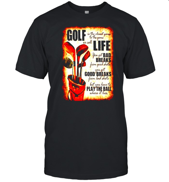 Gold is the closest game to the game we call life shirt Classic Men's T-shirt