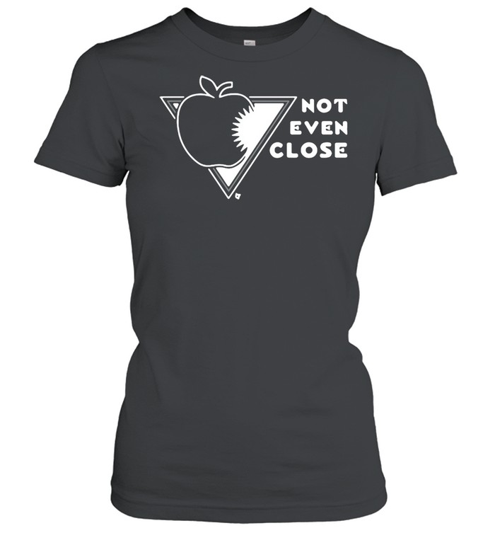 San Jose Sharks Apple Not Even Close T-shirt Classic Women's T-shirt