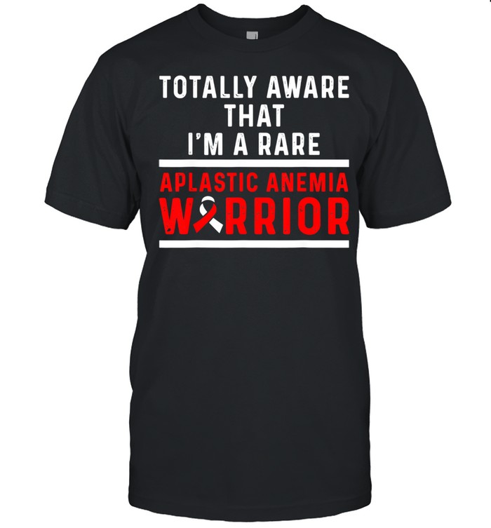 Aplastic Anemia Survivor Aware Anemic Warrior Shirt