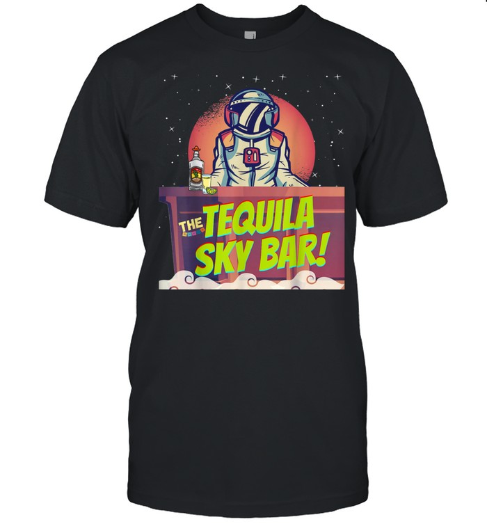Margarita Cocktail Sky Bar Astronaut Tequila  Classic Men's T-shirt