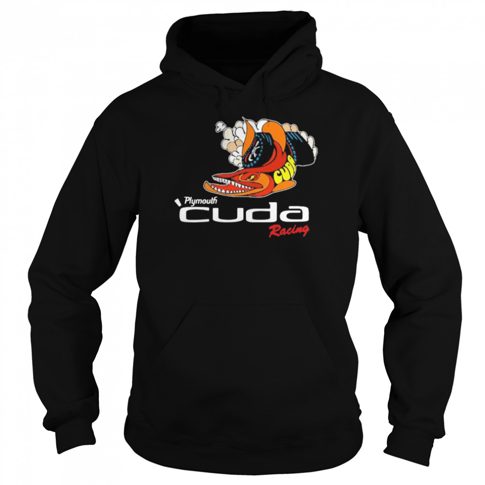 Plymouth Cuda Racing Logo  Unisex Hoodie