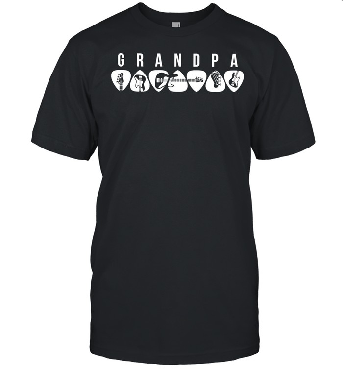 Guitar grandpa 2021 shirt Classic Men's T-shirt