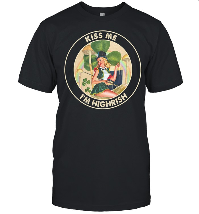 Irish Dancing Kiss Me I'm Highrish st patrick shirt Classic Men's T-shirt