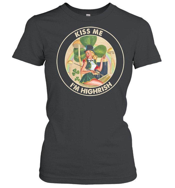 Irish Dancing Kiss Me I'm Highrish st patrick shirt Classic Women's T-shirt