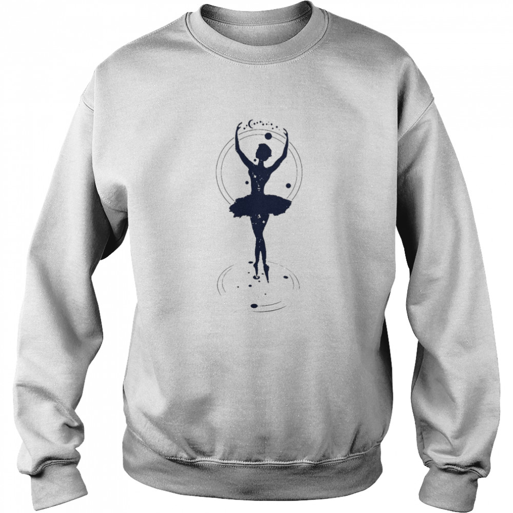 Ballet Art Ladies T-shirt Unisex Sweatshirt