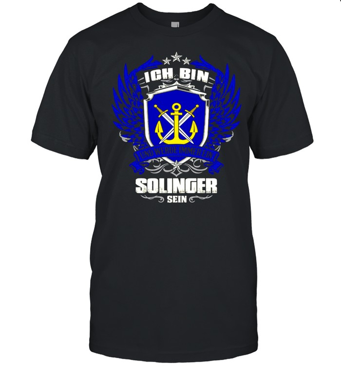 Ich Bin Und Werde Immer Ein Solinger Sein T-shirt Classic Men's T-shirt