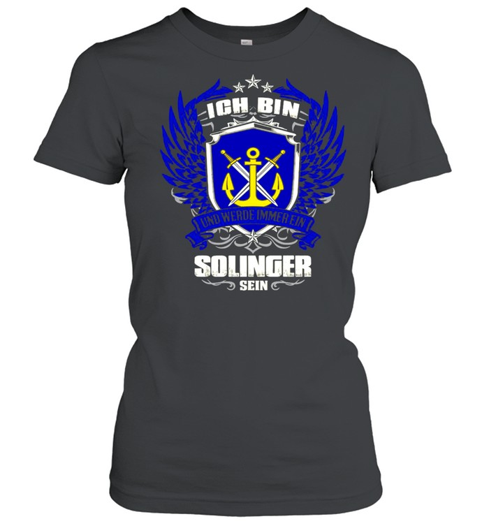 Ich Bin Und Werde Immer Ein Solinger Sein T-shirt Classic Women's T-shirt