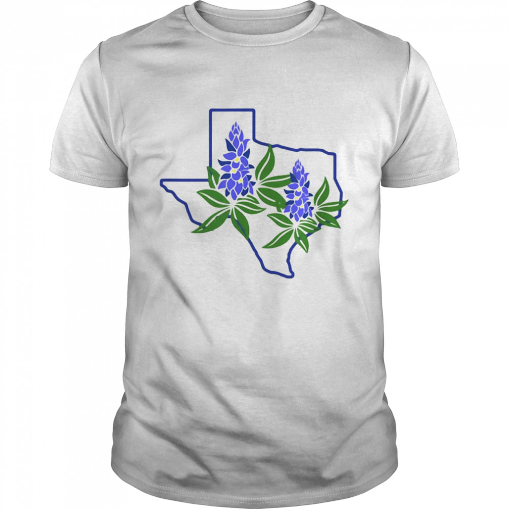 Texas Bluebonnet Wildflowers T-shirt Classic Men's T-shirt