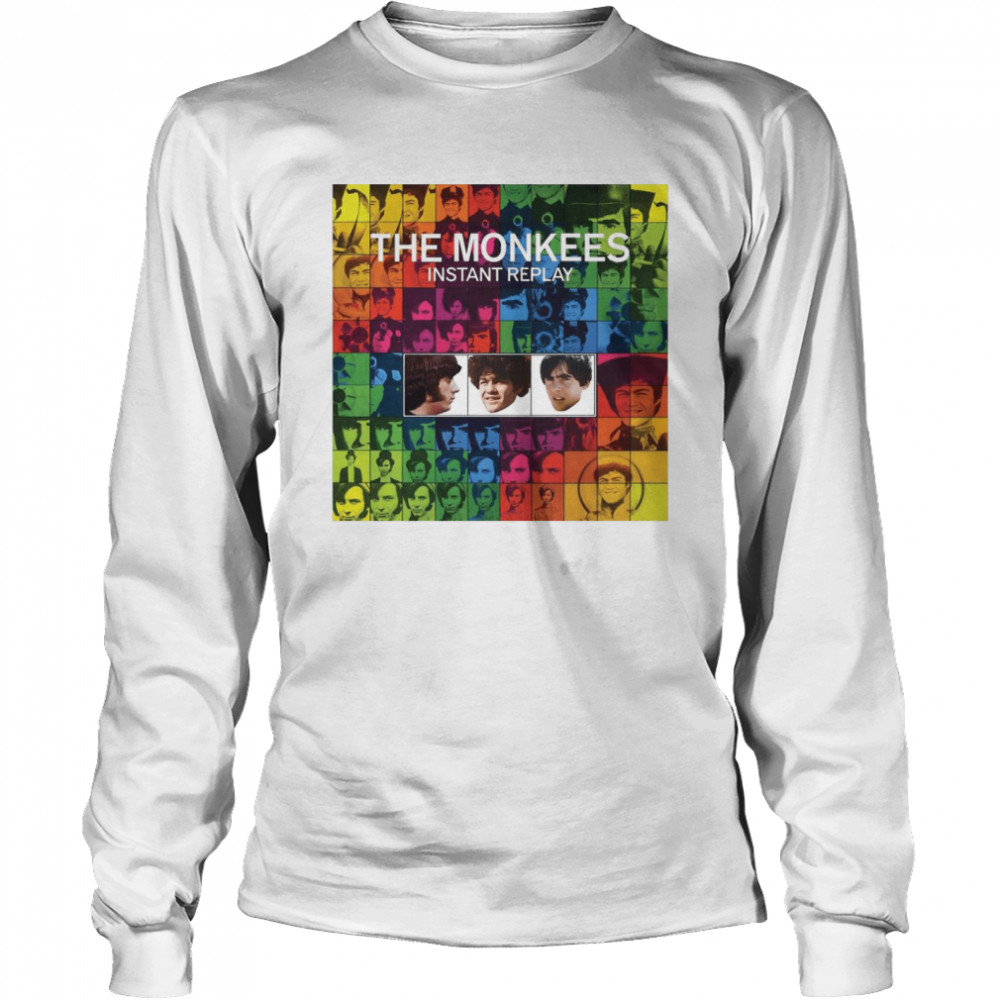 The Monkees Instant Replay Vintage T-shirt Long Sleeved T-shirt