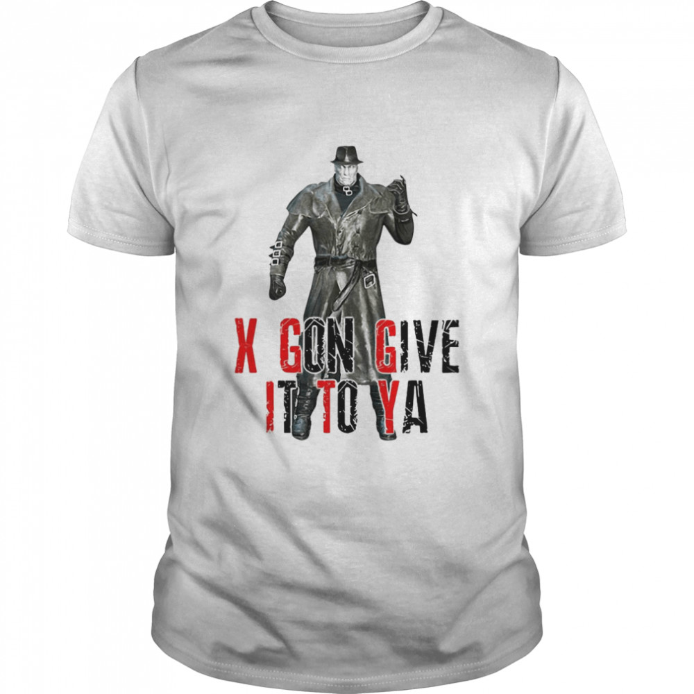 X Gon Give It To Ya Resident Evil T-shirt Classic Men's T-shirt