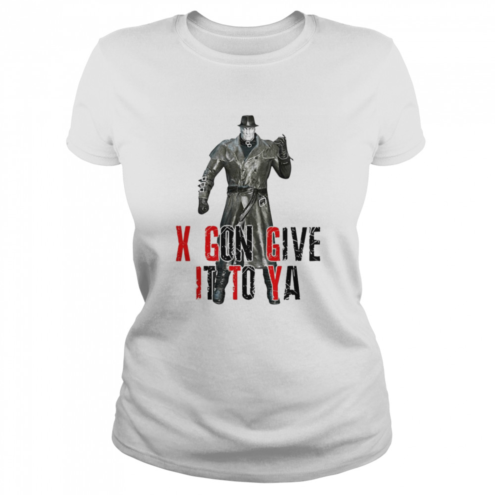 X Gon Give It To Ya Resident Evil T-shirt Classic Women's T-shirt