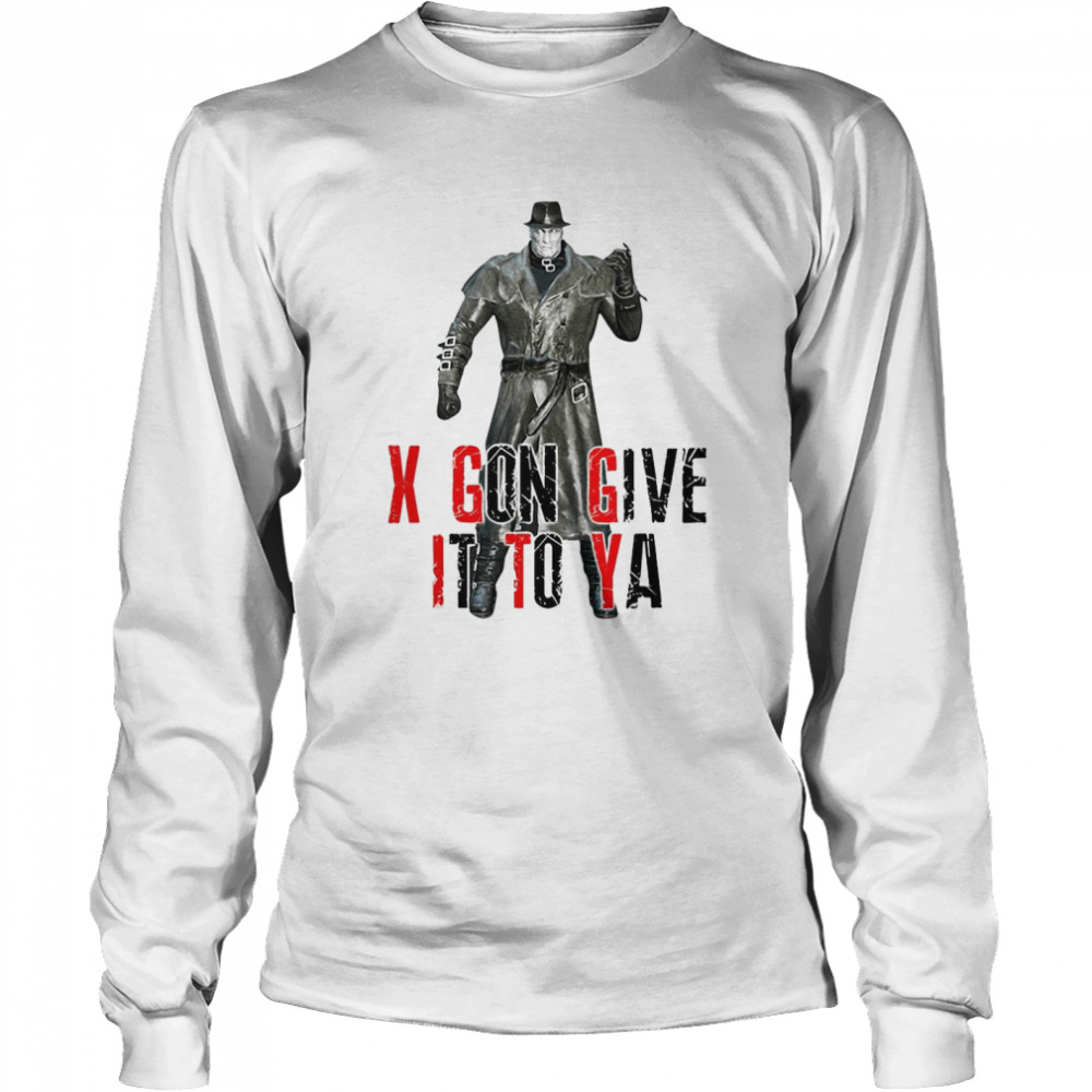 X Gon Give It To Ya Resident Evil T-shirt Long Sleeved T-shirt