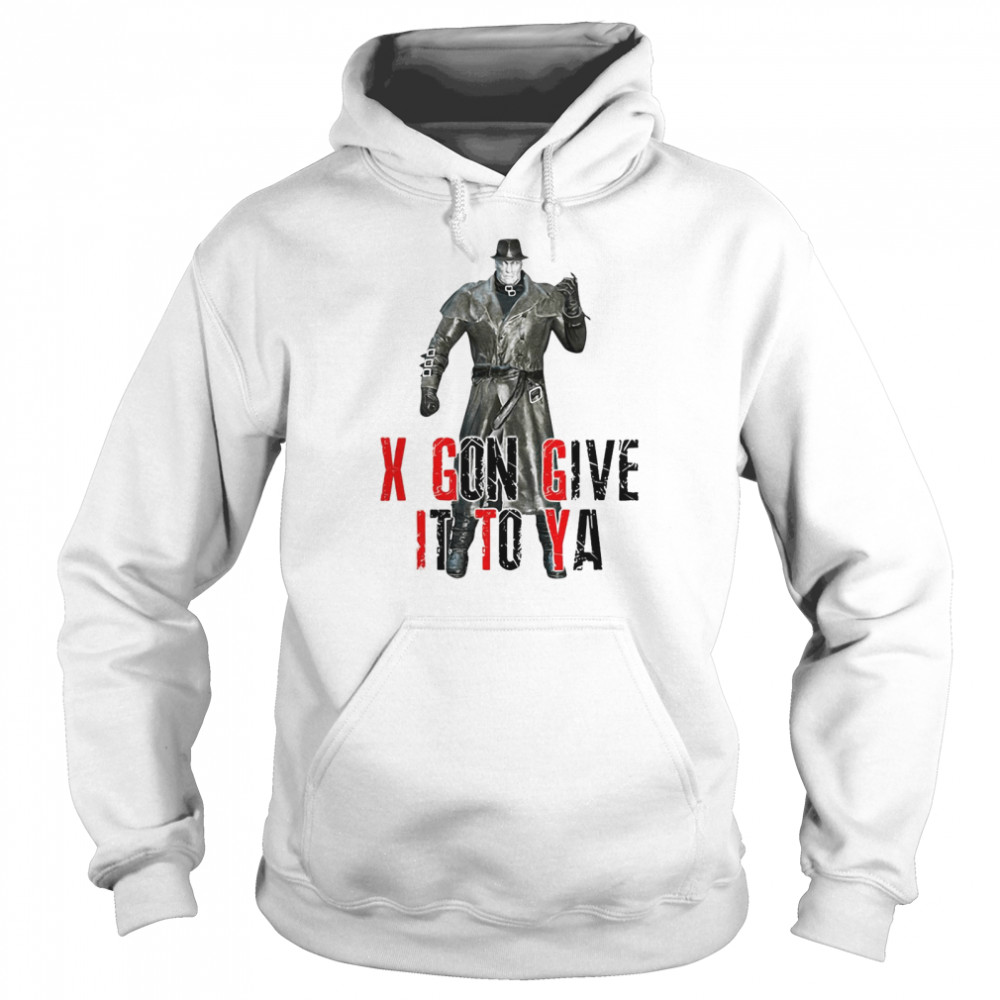 X Gon Give It To Ya Resident Evil T-shirt Unisex Hoodie