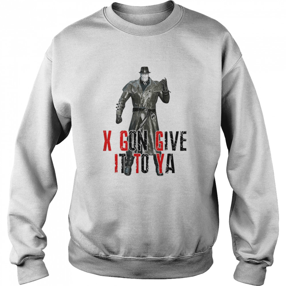 X Gon Give It To Ya Resident Evil T-shirt Unisex Sweatshirt