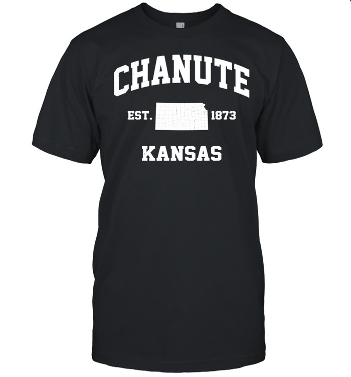 Chanute Kansas KS vintage State Athletic style shirt Classic Men's T-shirt