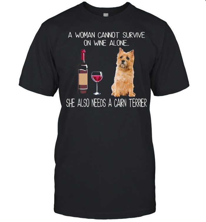 Good A Woman Also Needs A Cairn Terrier shirt Classic Men's T-shirt