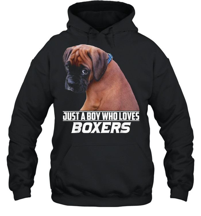 Just A Boy Who Loves Boxers shirt Unisex Hoodie