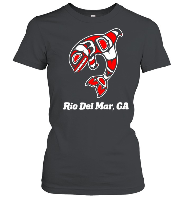 Native American Rio Del Mar CA Tribal Orca Killer Whale shirt Classic Women's T-shirt