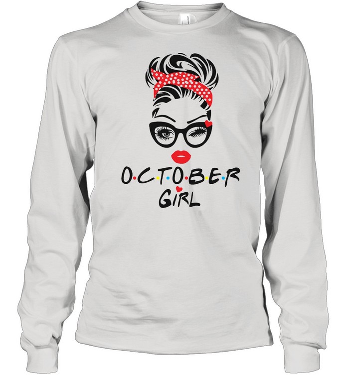 t shirt october girl