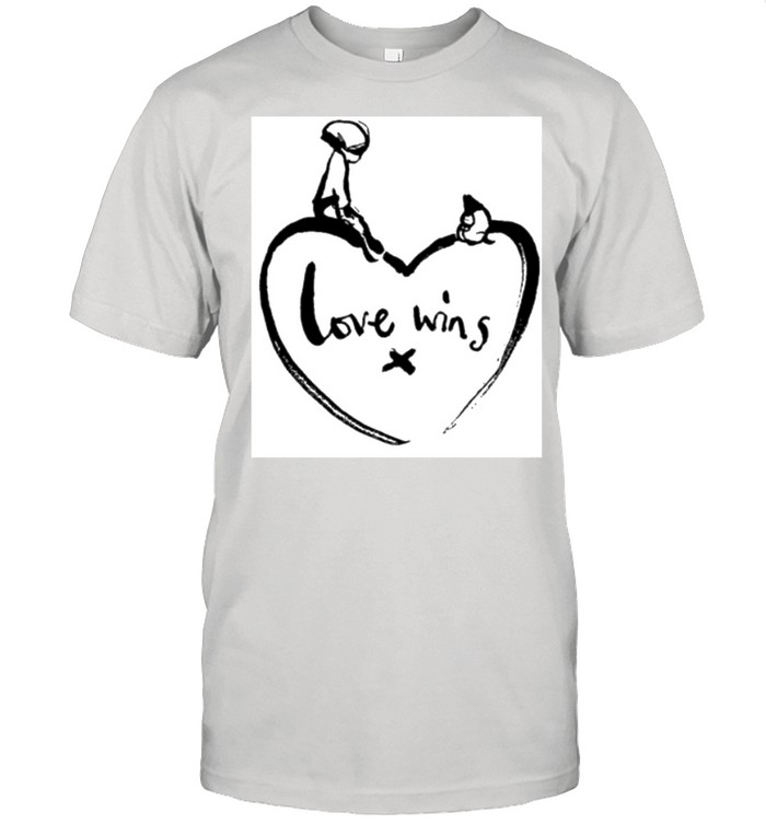 Mackesy Love Wins shirt Classic Men's T-shirt