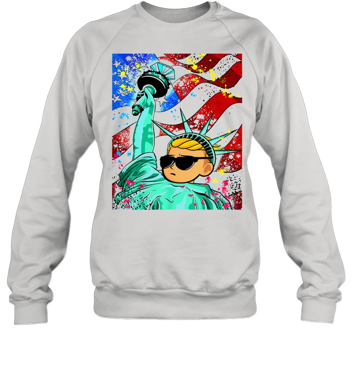 Statue Of Liberty Graffiti Wallstreetbets Wsb Stocks Unisex Sweatshirt