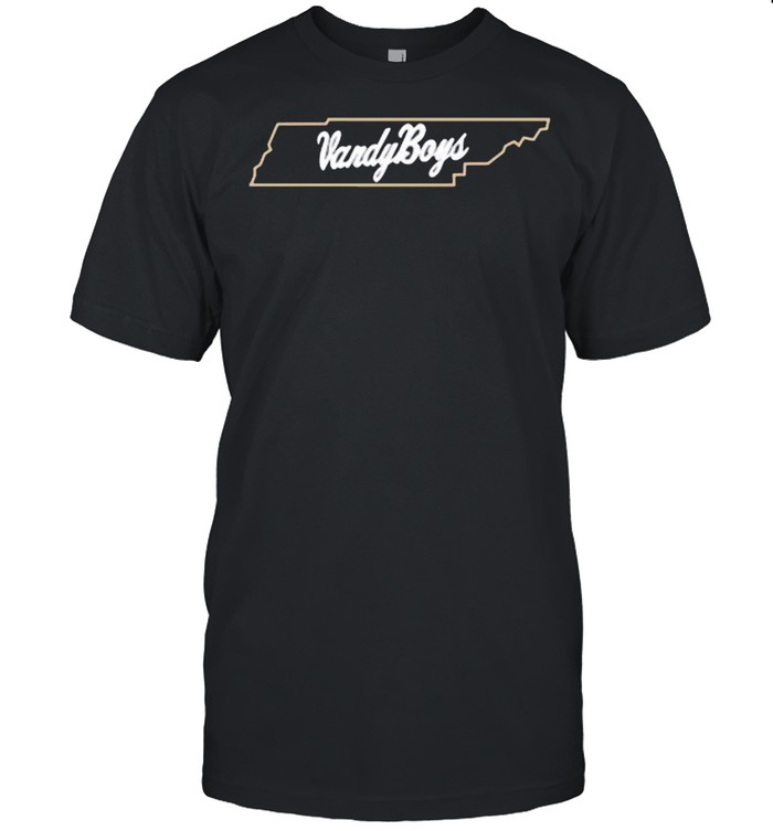Vanderbilt Officially Licensed State of Vandy Boys shirt