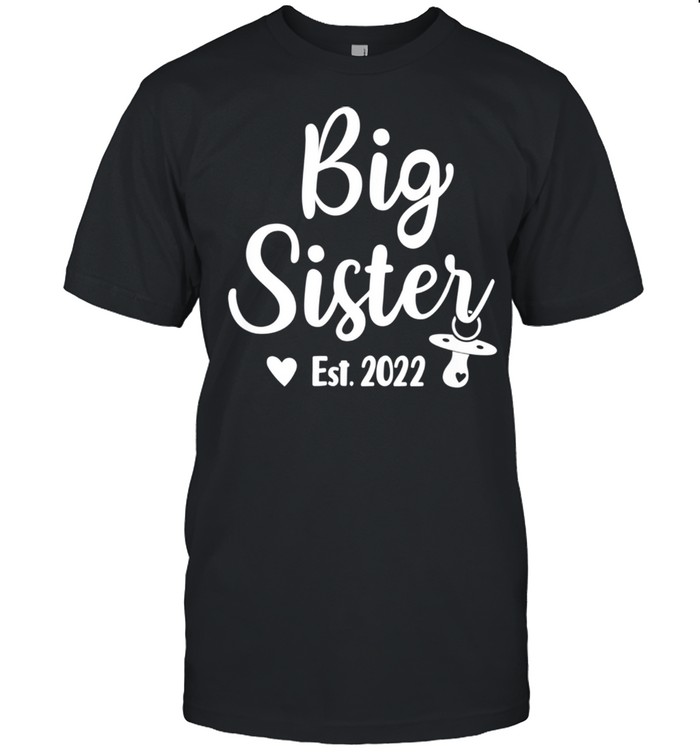 Promoted To Big Sister 2022 Cute Big Sister 2022 shirt Classic Men's T-shirt