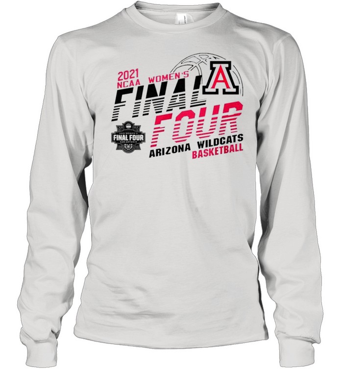 2021 NCAA women’s final four Arizona Wildcats basketball shirt Long Sleeved T-shirt