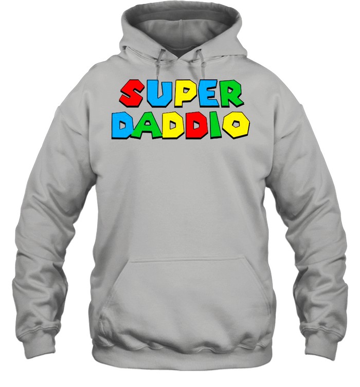 2021 Super Daddio Happy Father’s Day shirt Unisex Hoodie