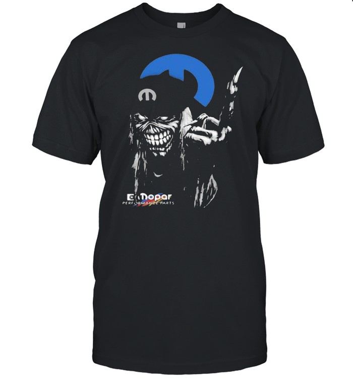 Skull Mopar Performance Cars Logo Classic Men's T-shirt