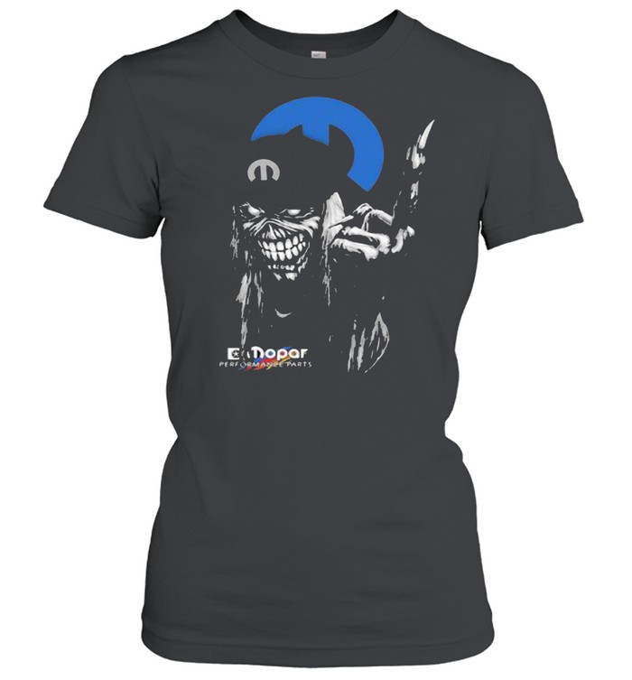 Skull Mopar Performance Cars Logo Classic Women's T-shirt