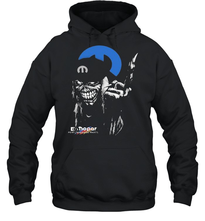 Skull Mopar Performance Cars Logo Unisex Hoodie