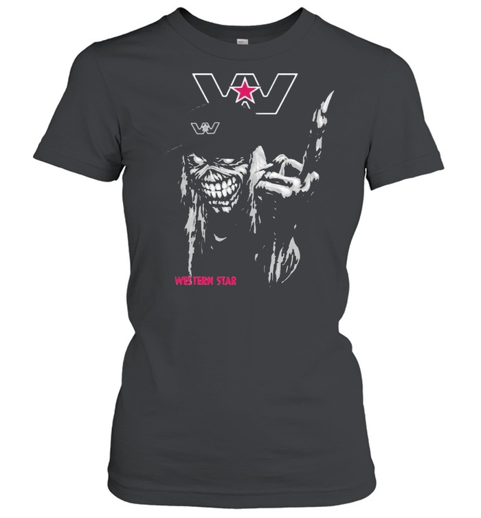 Skull Western Star Truck Logo Classic Women's T-shirt