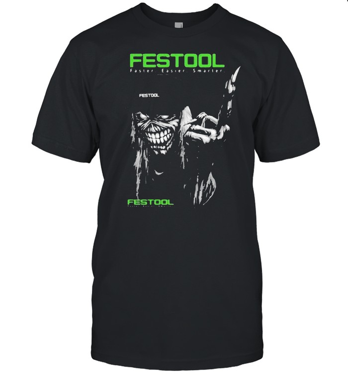 Skull With Festool Faster Easier Smarter Logo Classic Men's T-shirt