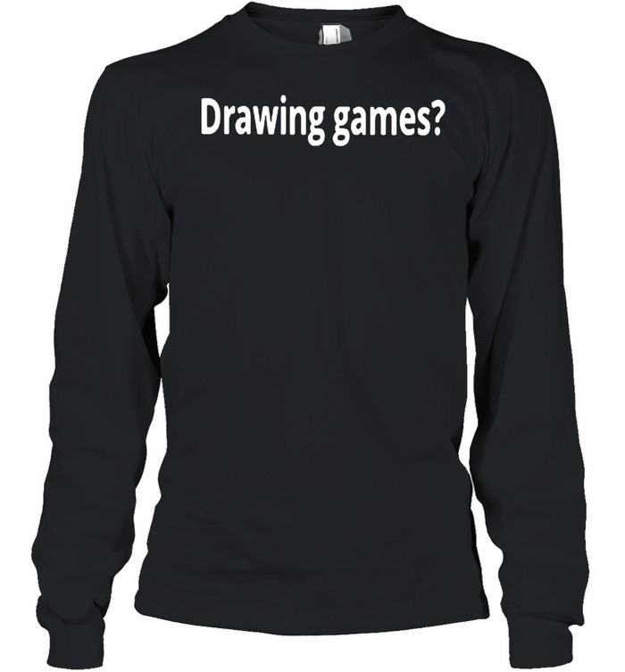 Drawing games shirt Long Sleeved T-shirt