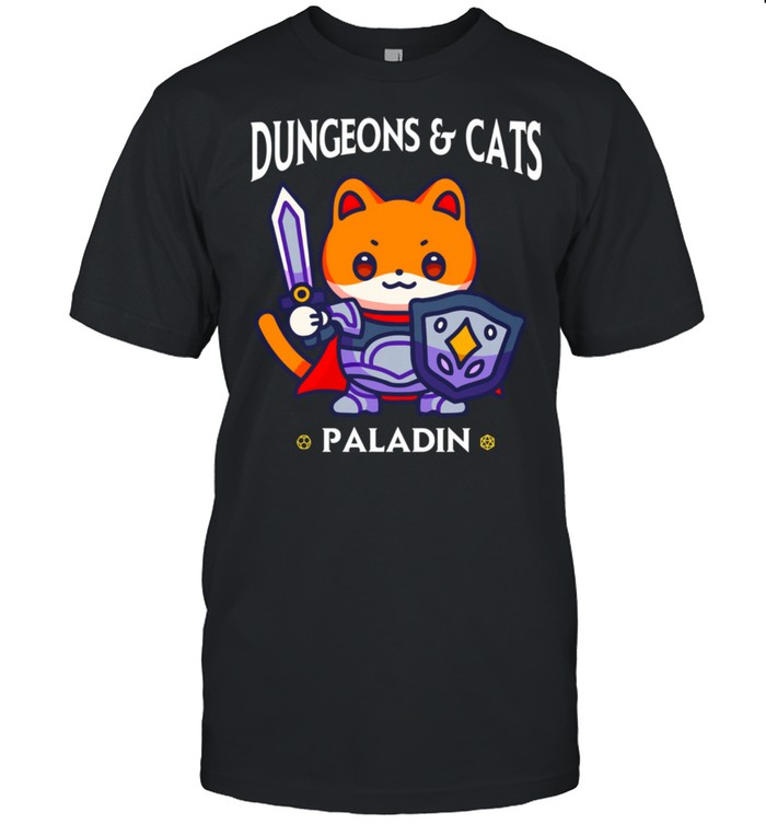 Dungeons and shop cats t shirt