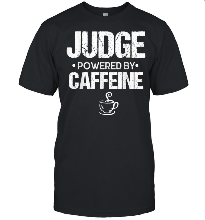 JUDGE Powered By Caffeine shirt Classic Men's T-shirt