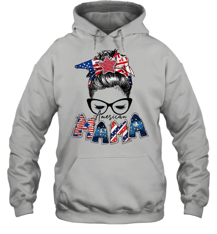 American Mama shirt Unisex Hoodie