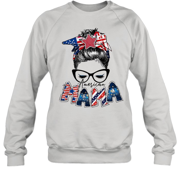 American Mama shirt Unisex Sweatshirt