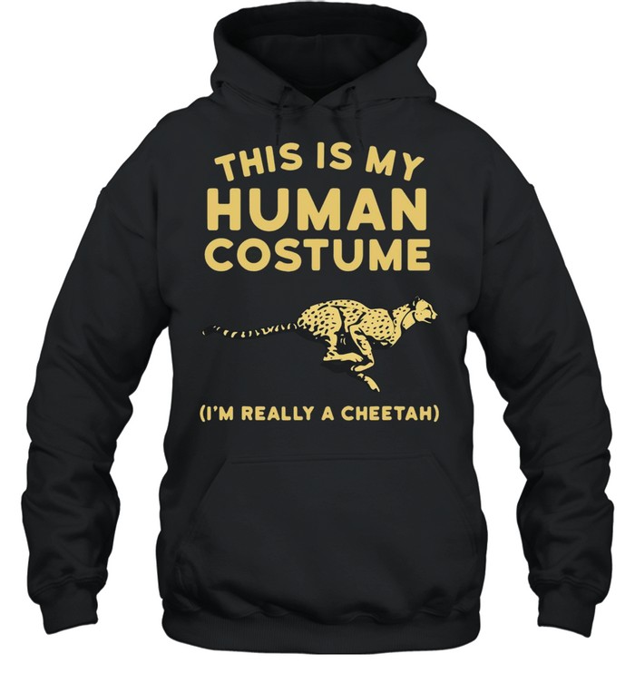 Cheetah For Boys Girls Women & Men Human Costume T-shirt Unisex Hoodie