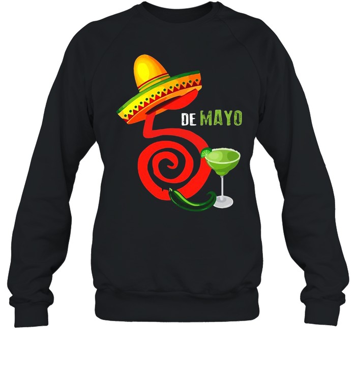 Cinco De Mayo Fiesta Camisa 5 De Mayo Viva Mexico T-shirt Unisex Sweatshirt